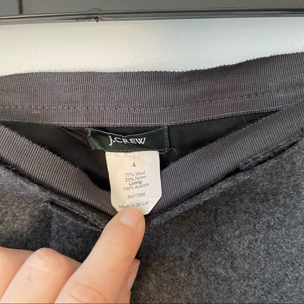 J. Crew Wool Skirt - Picture 3 of 3